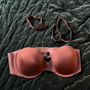 Victoria's Secret brown Strapless Bra 36C